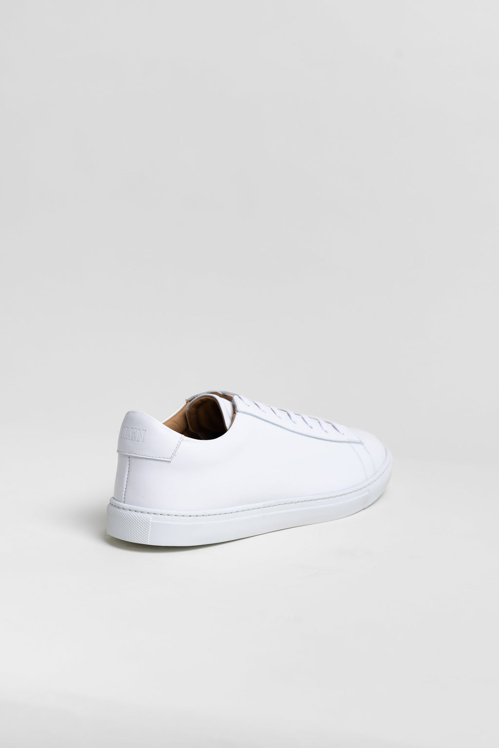 N | white calfskin città sneaker