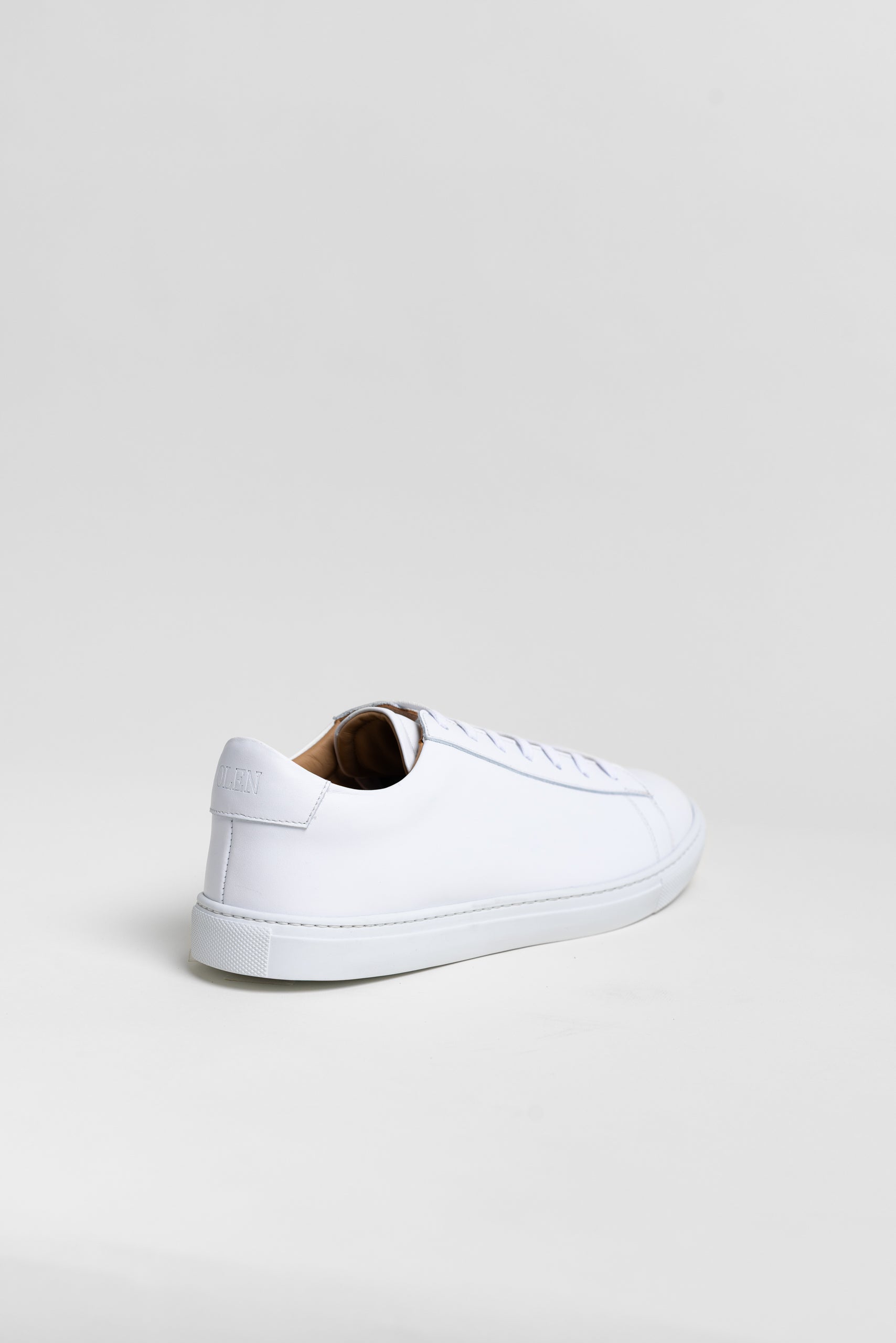 N | white calfskin città sneaker