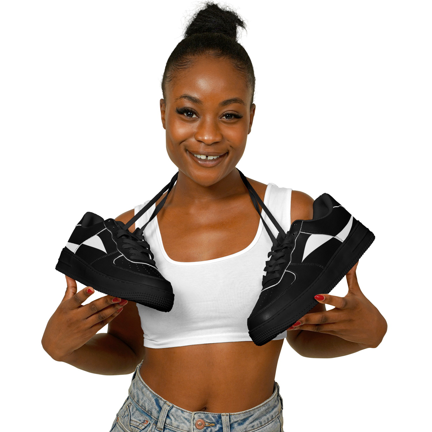 WOMEN'S MOMENTUM LOW-CUT SNEAKERS | black - Arcadia Apparel