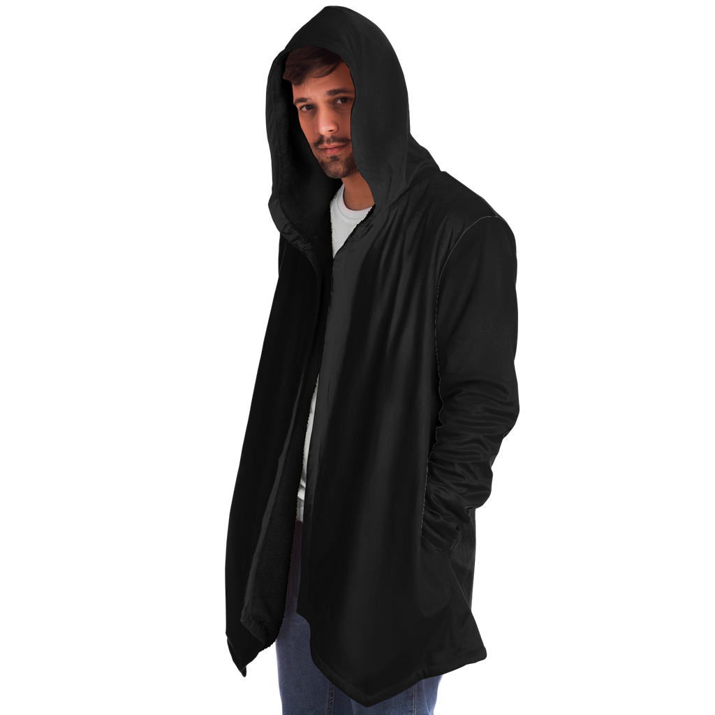 MEN'S MICROFLEECE CLOAK | black