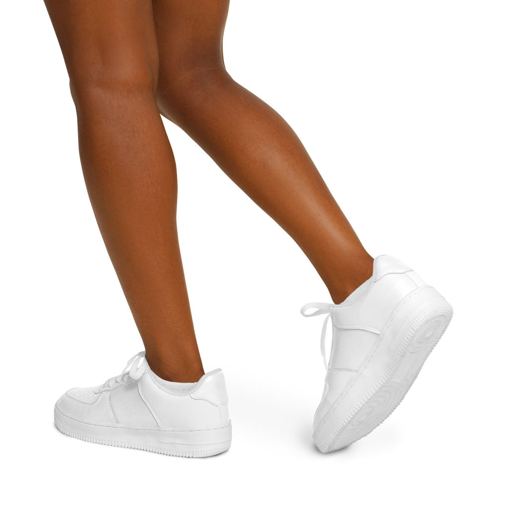 N | core low top | white no logo - Arcadia Apparel