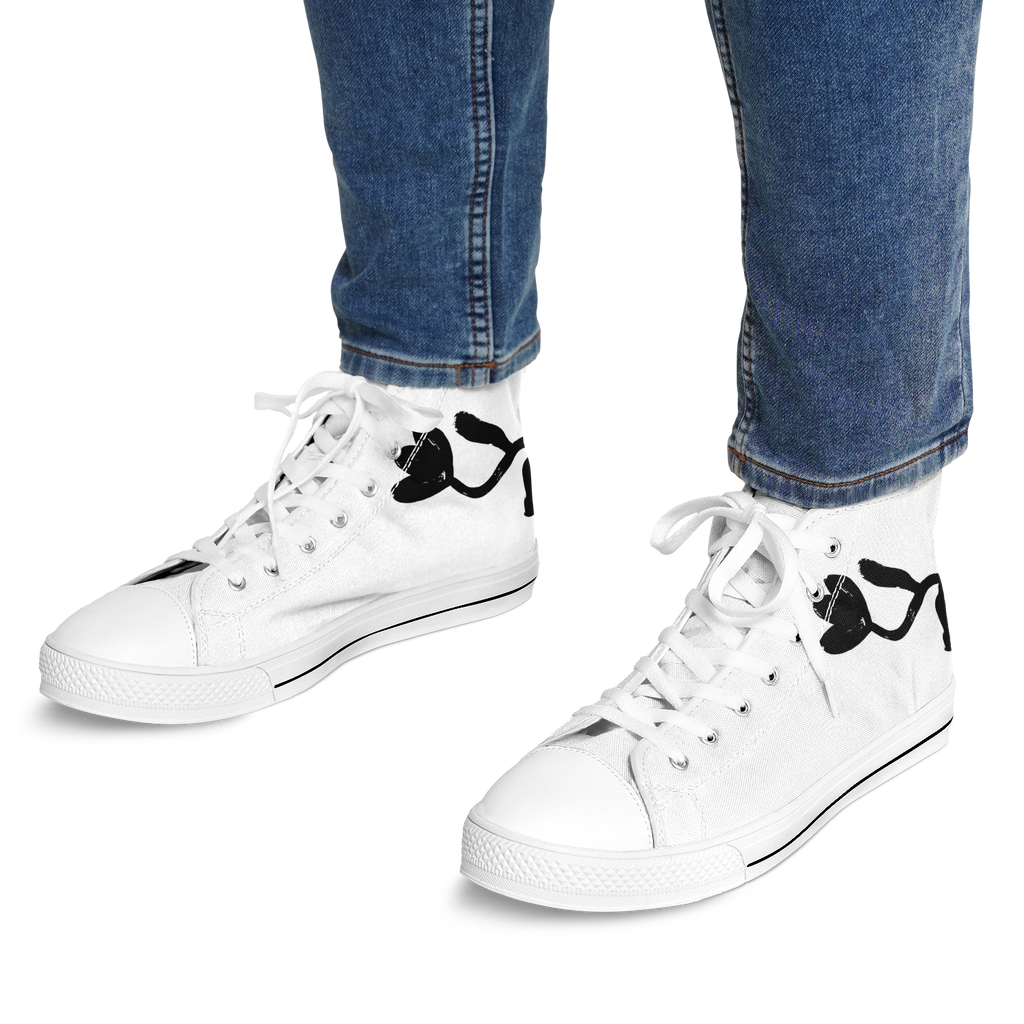 N | SNEAK | tulip pattern high top