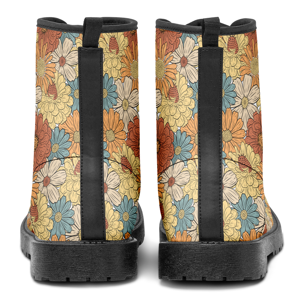 N | city strider boots | flwrpwr pattern 5 - Arcadia Apparel