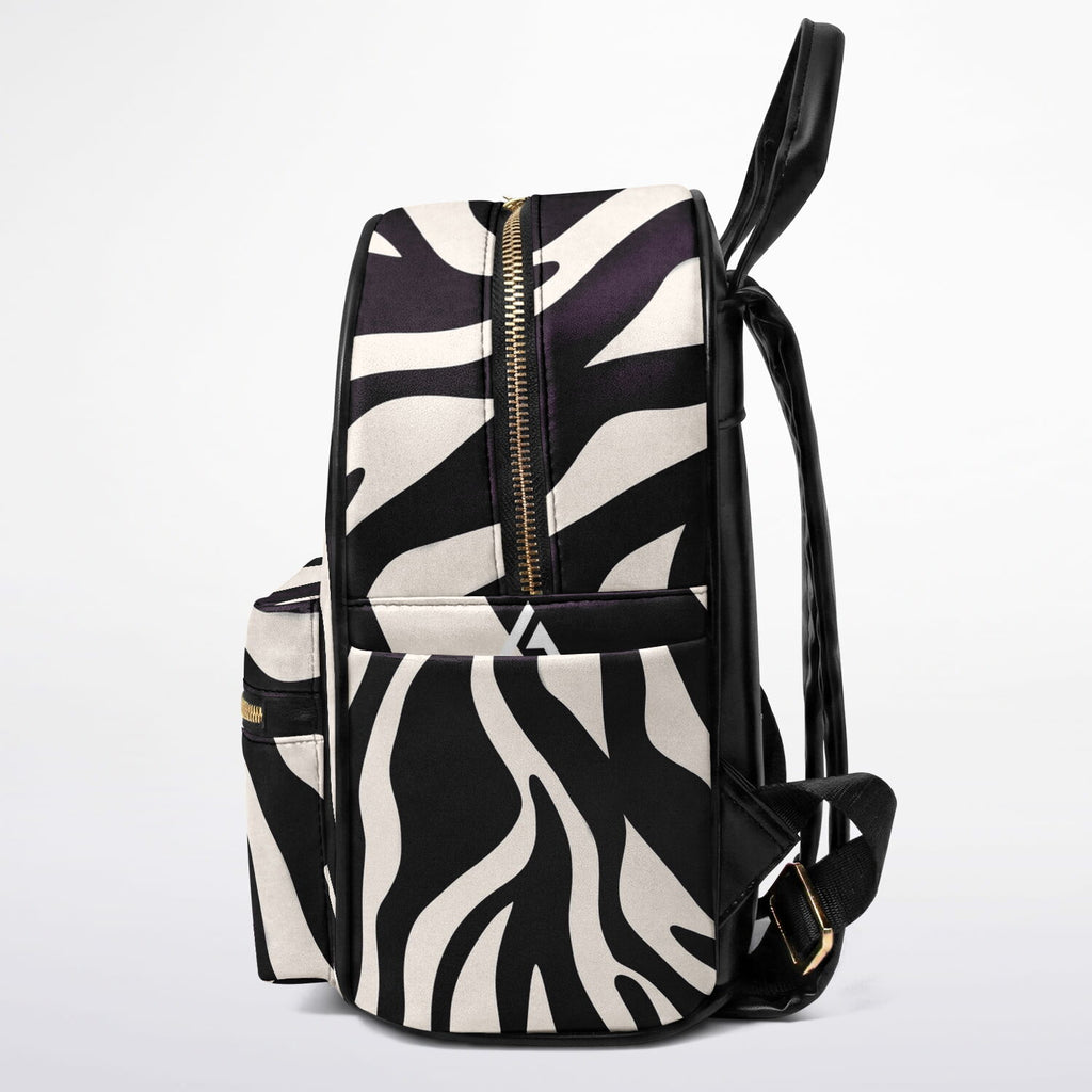 Mini Backpack | zebra print