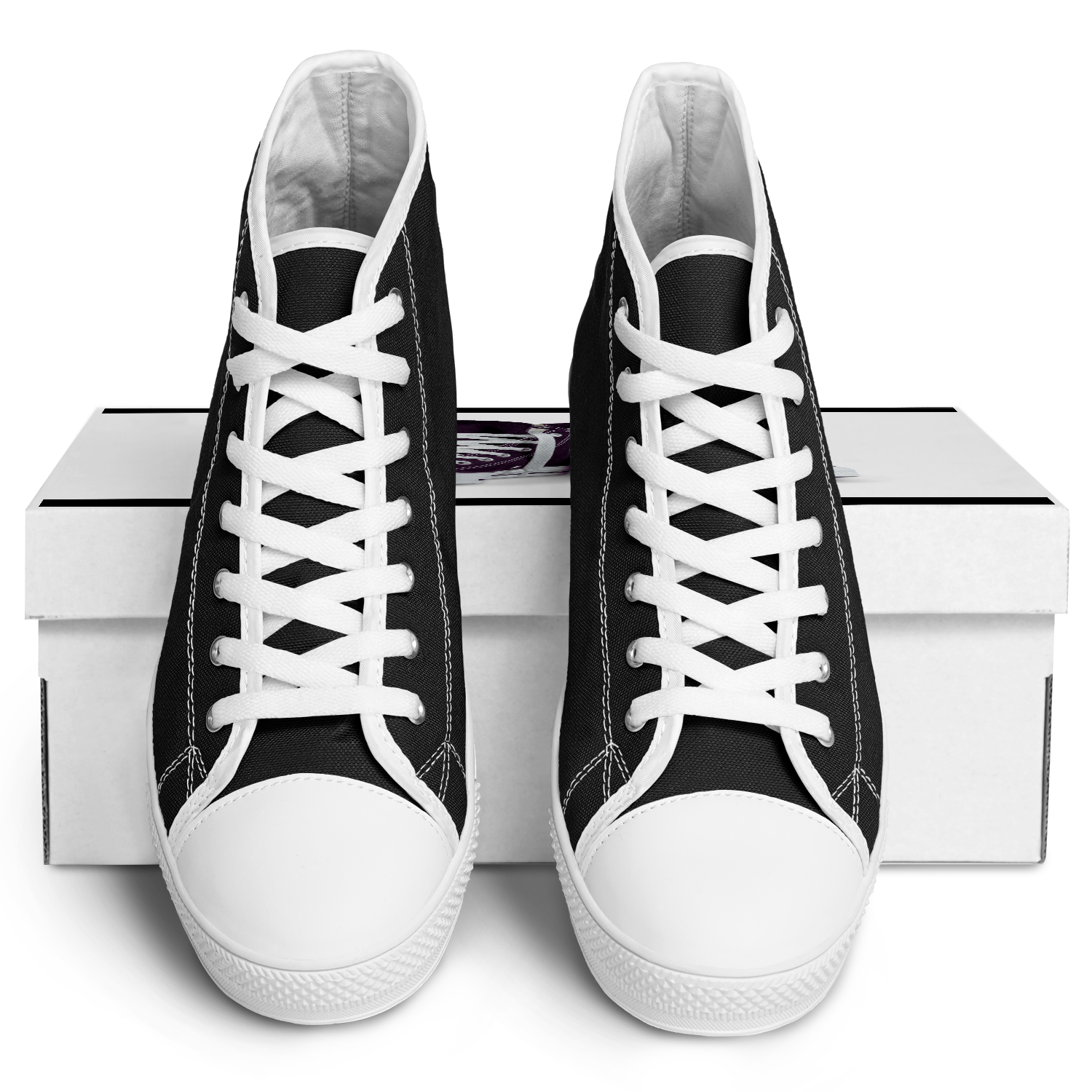 MEN'S PINNACLE HIGH TOP SNEAKERS | obsidian | no logo