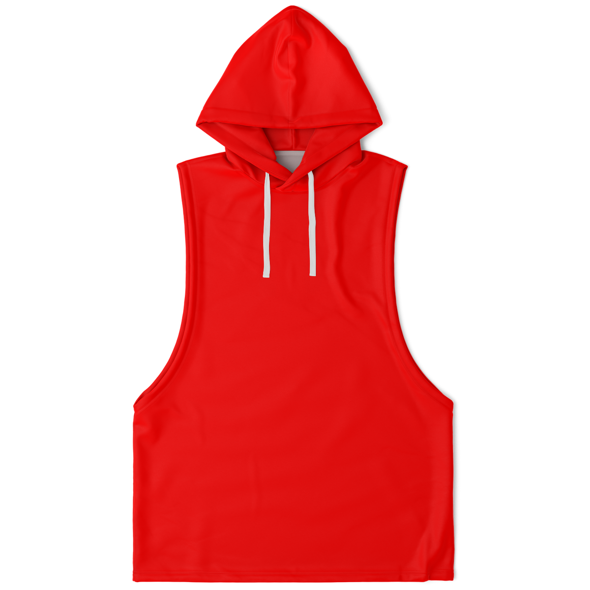 MEN'S SUMMIT SLEEVELESS HOODIE | really red