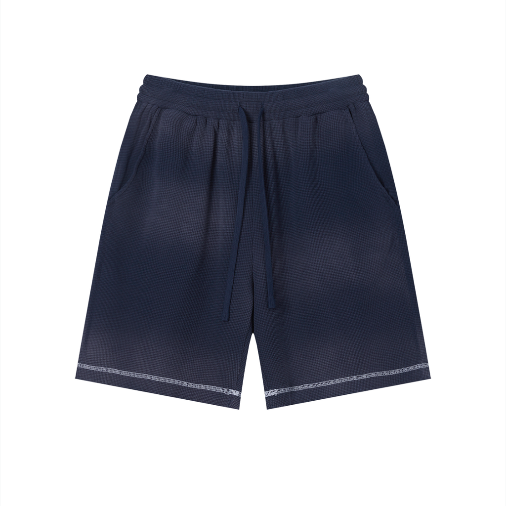 all,arcaprl,waffle,sunfade,raw,raw hem,hem,shorts,lower body,one-size