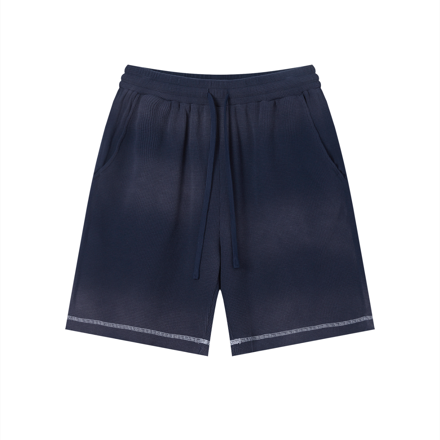 all,arcaprl,waffle,sunfade,raw,raw hem,hem,shorts,lower body,one-size
