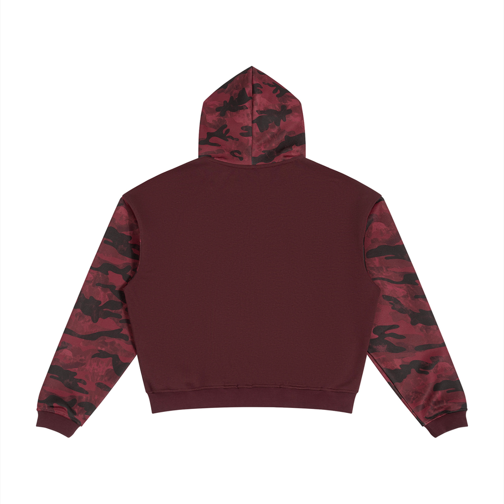 all,arcaprl,ut0219,one,size,upper,body,color,colour,block,colorblock,colourblock,camo,fullzip,full,zip,boxy,hoodie