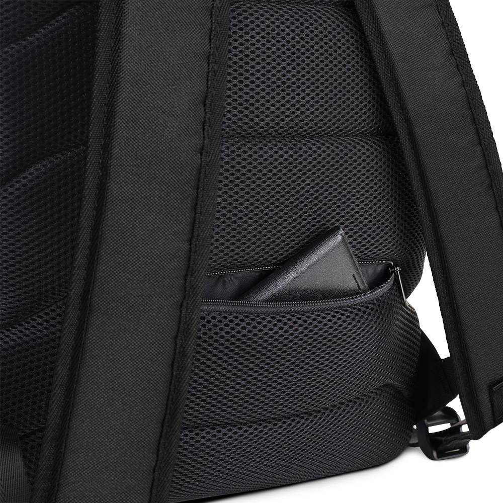 Black Classic Backpack - Arcadia Apparel