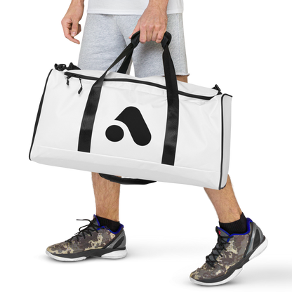 White Duffle Bag - Arcadia Apparel
