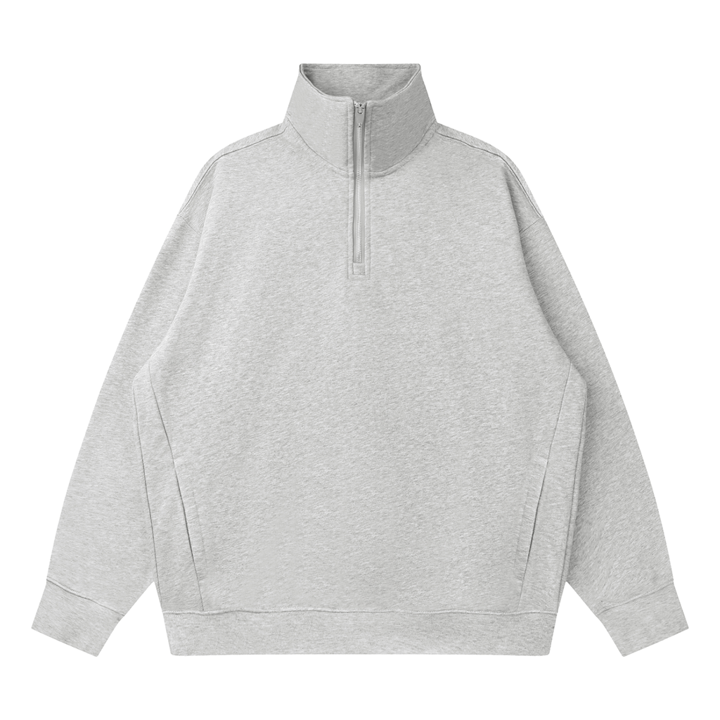 all,arcaprl,onesize,one,size,upperbody,upper,body,quarter,zip,drop,shoulder,sweatshirt