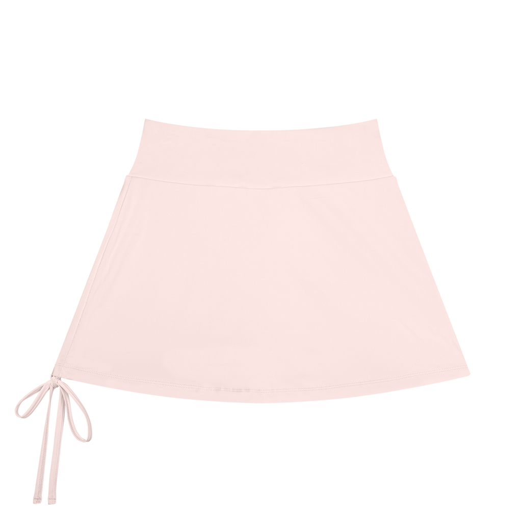 W | Drawstring A-Line Yoga Skort