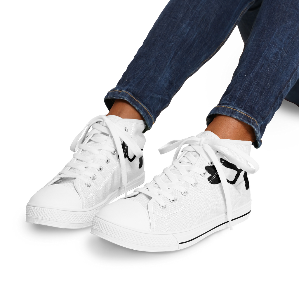 N | SNEAK | tulip pattern high top