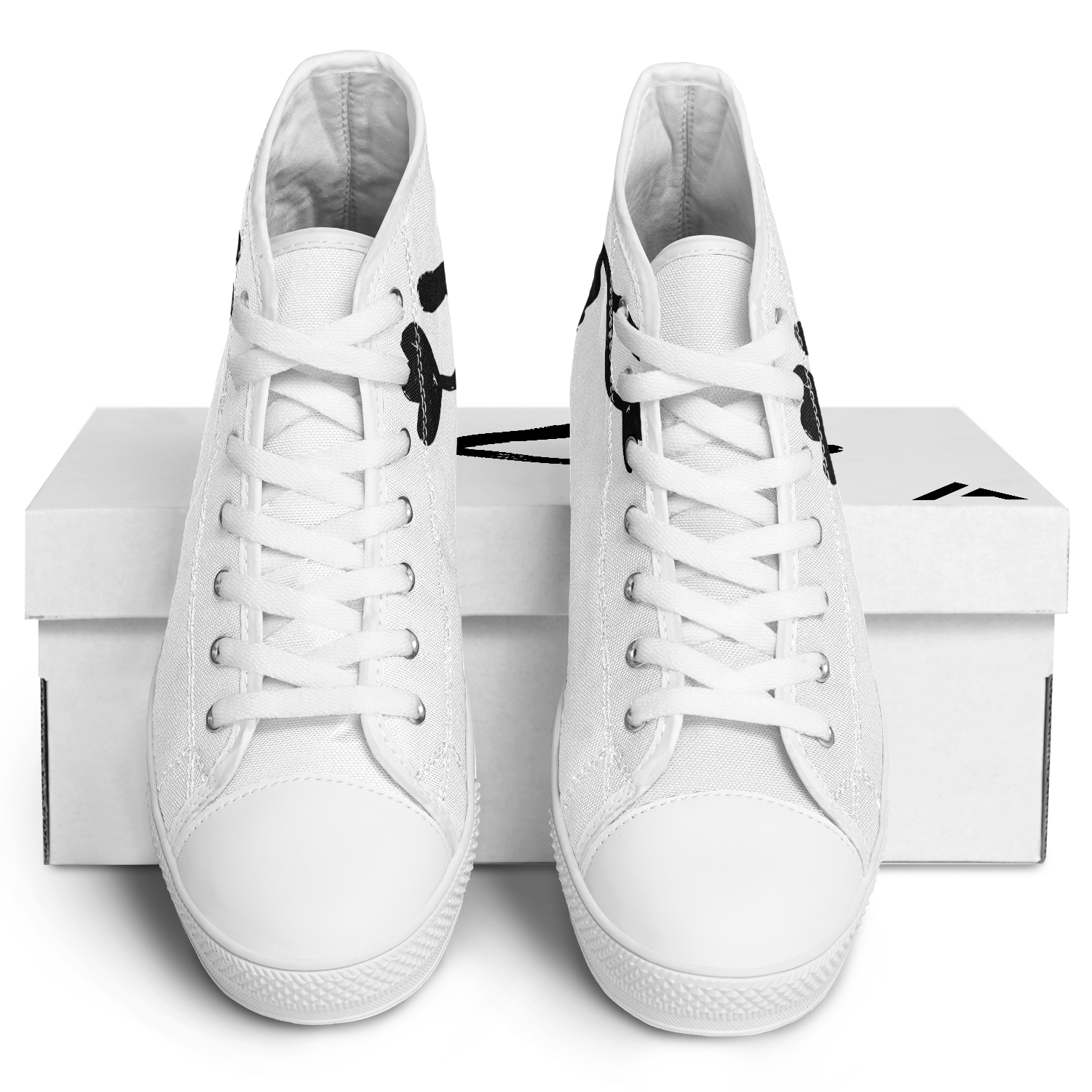 N | SNEAK | tulip pattern high top