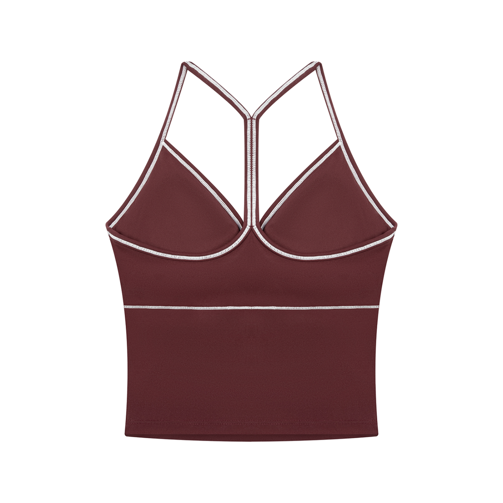 W | topstitch yoga tank top