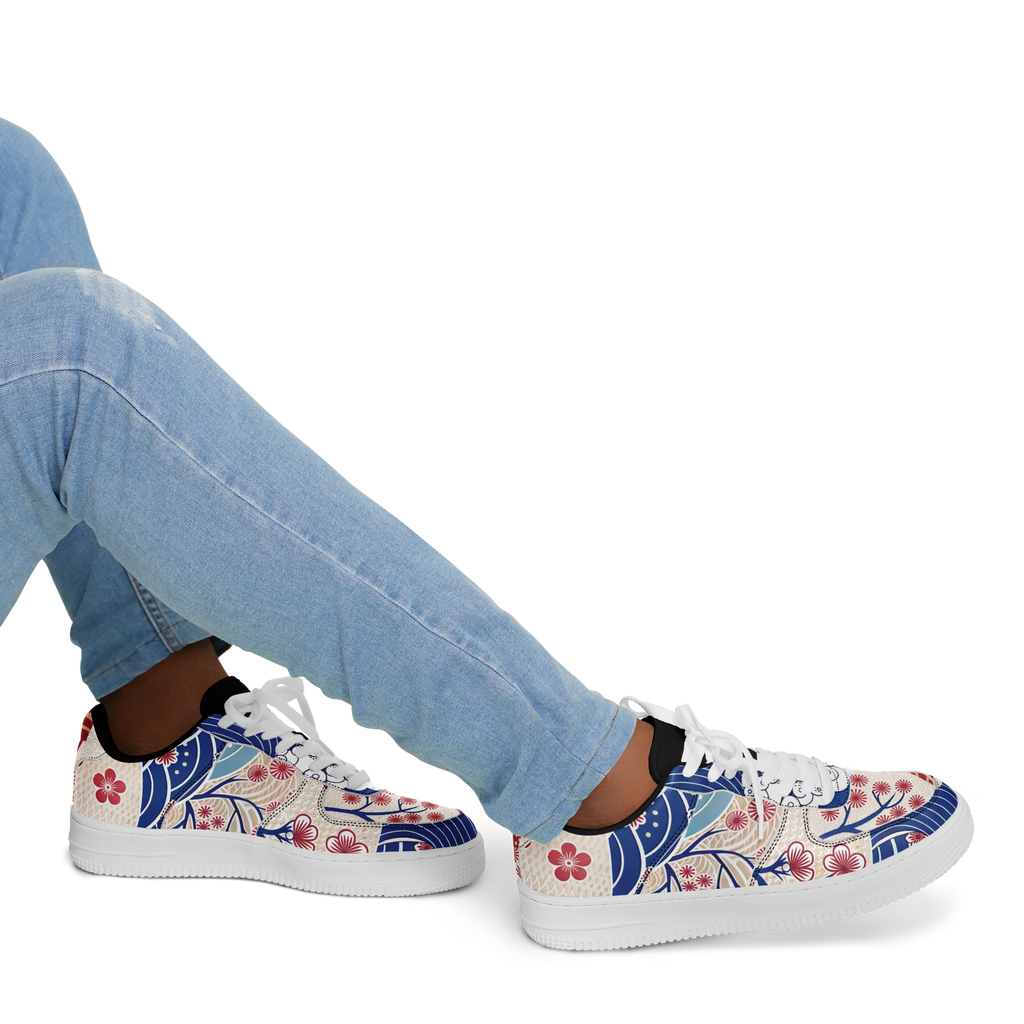 MEN'S MOMENTUM LOW-CUT SNEAKERS | waves pattern