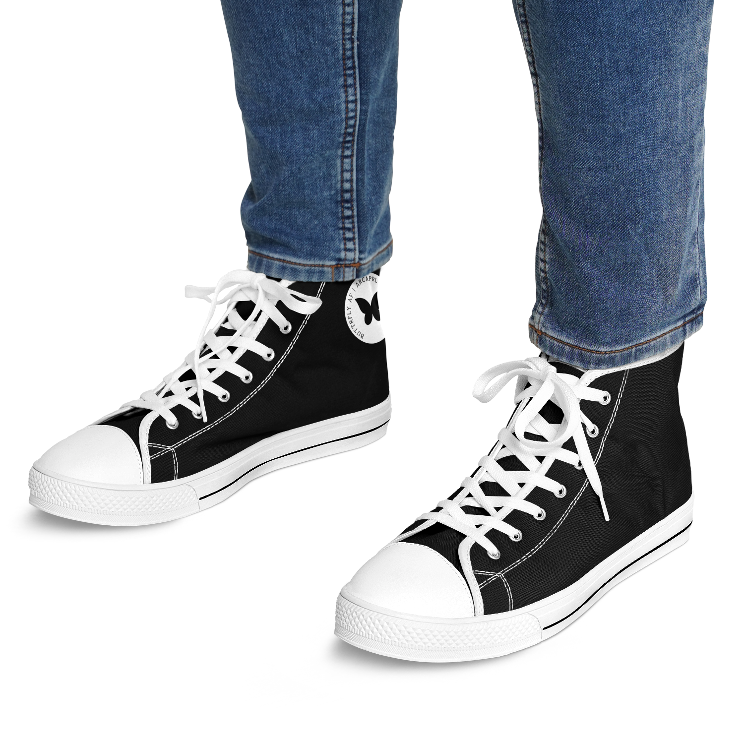 SNE4K | high top | butterfly af - Arcadia Apparel