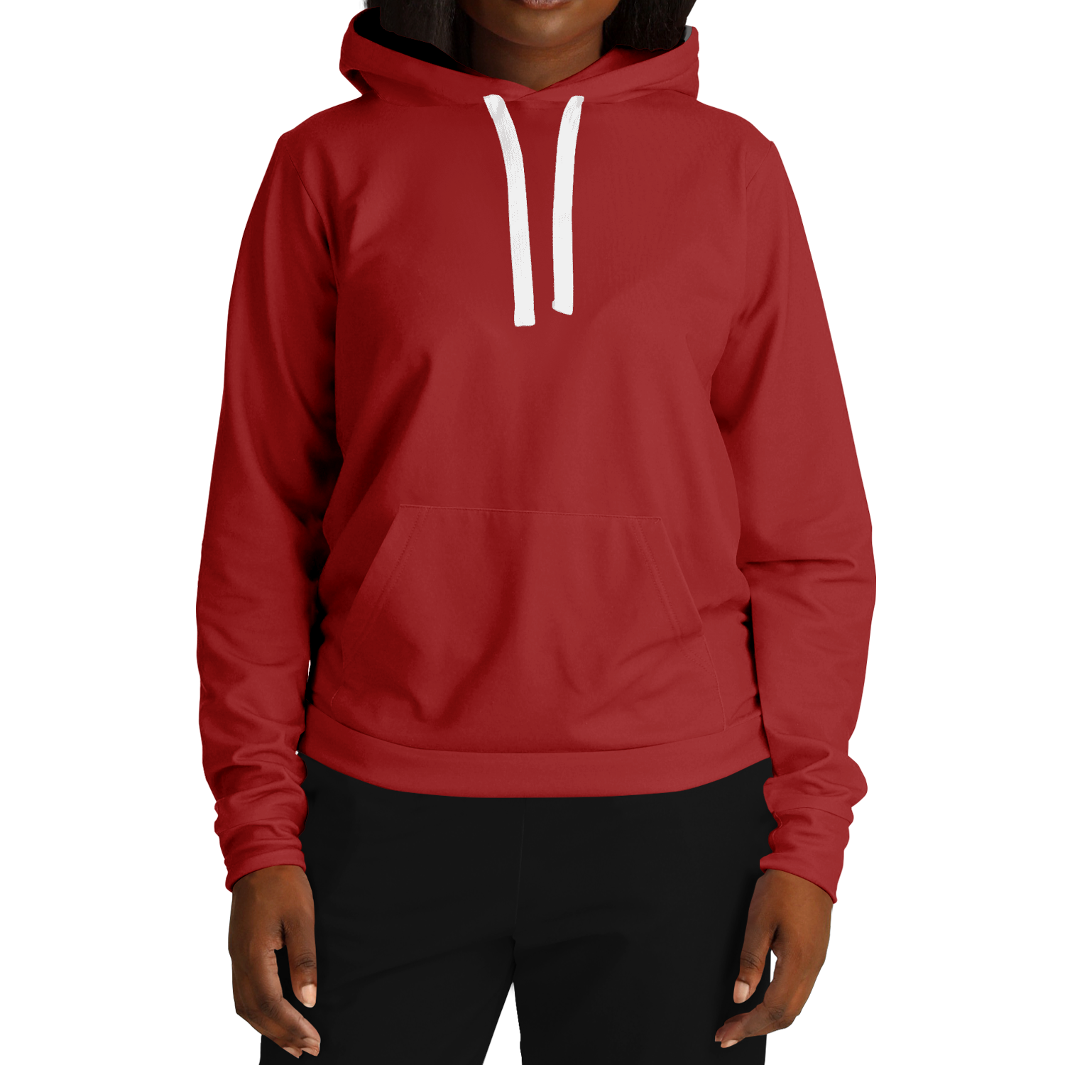 WOMEN'S SUMMIT HOODIE | maroon