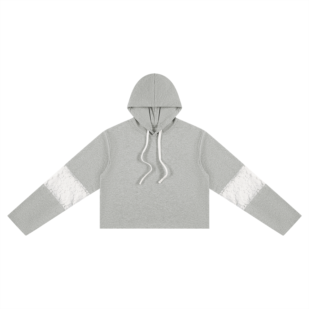 all,arcaprl,wt0236,cropped,lace,panel,hoodie,women,woman,womens,womans,upper,body