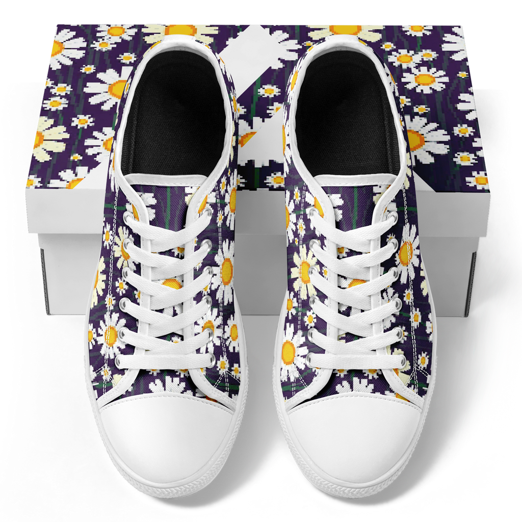 N | low top | flwrpwr pattern 4 - Arcadia Apparel