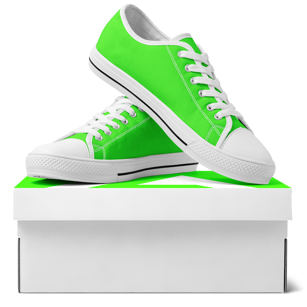 N | low top | lime - Arcadia Apparel