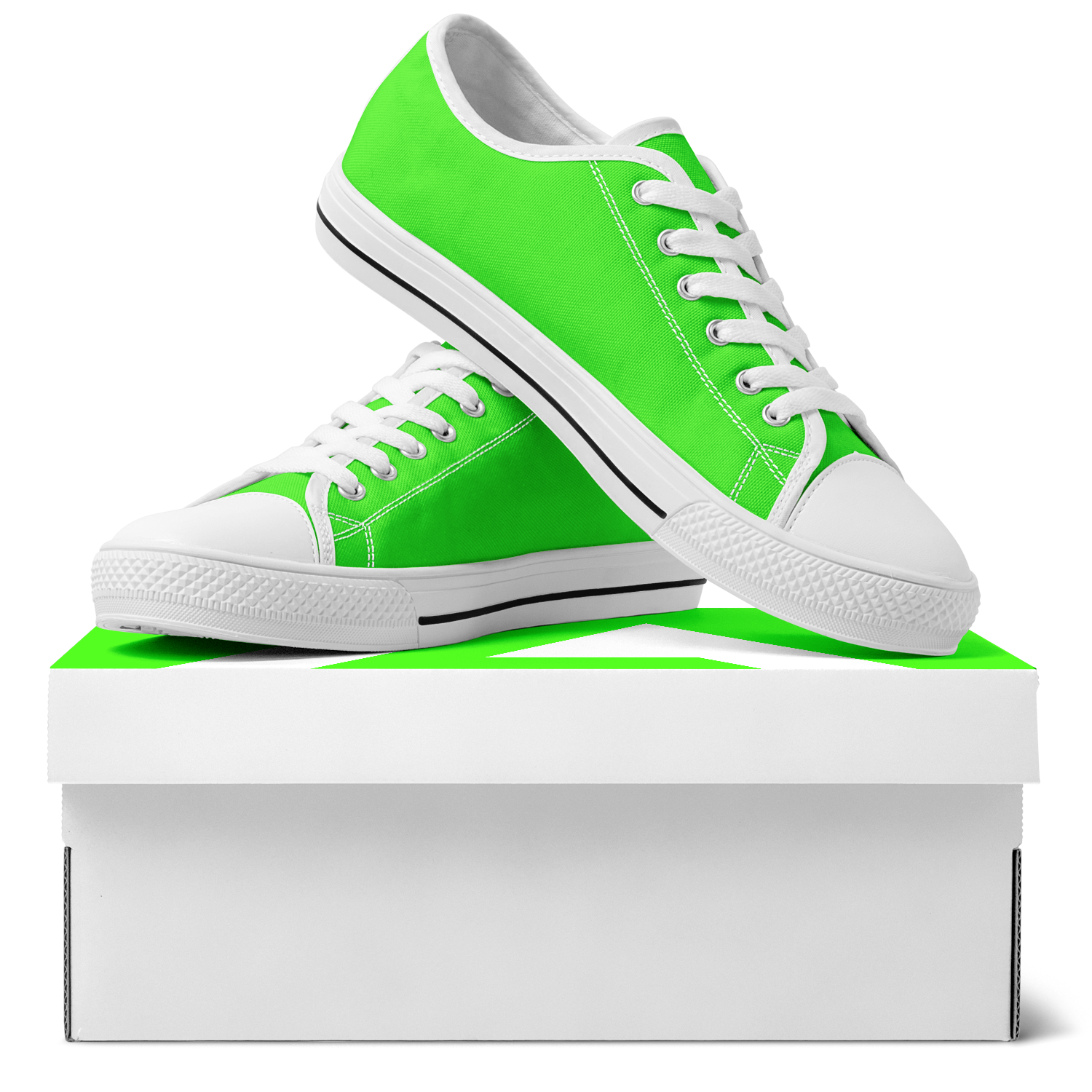 N | low top | lime - Arcadia Apparel