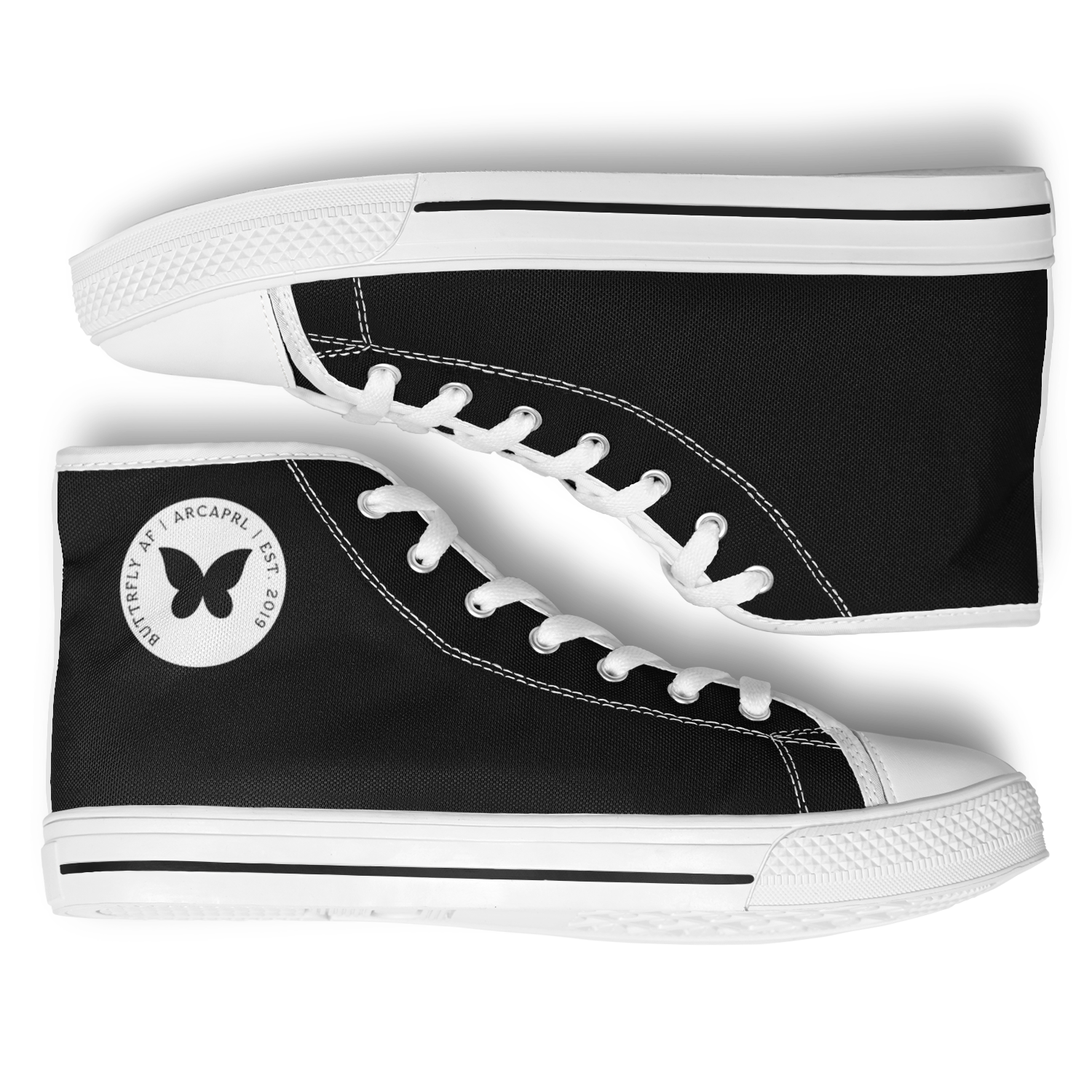 SNE4K | high top | butterfly af - Arcadia Apparel