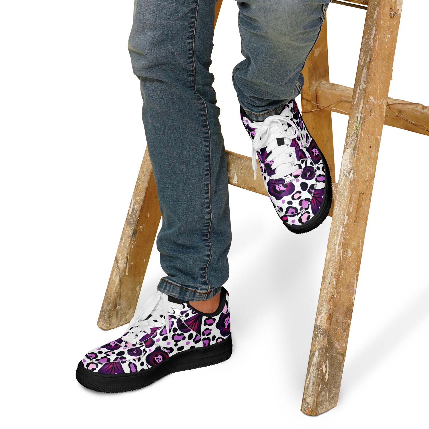 N | core low tops | flwrpwr | pattern 2 - Arcadia Apparel