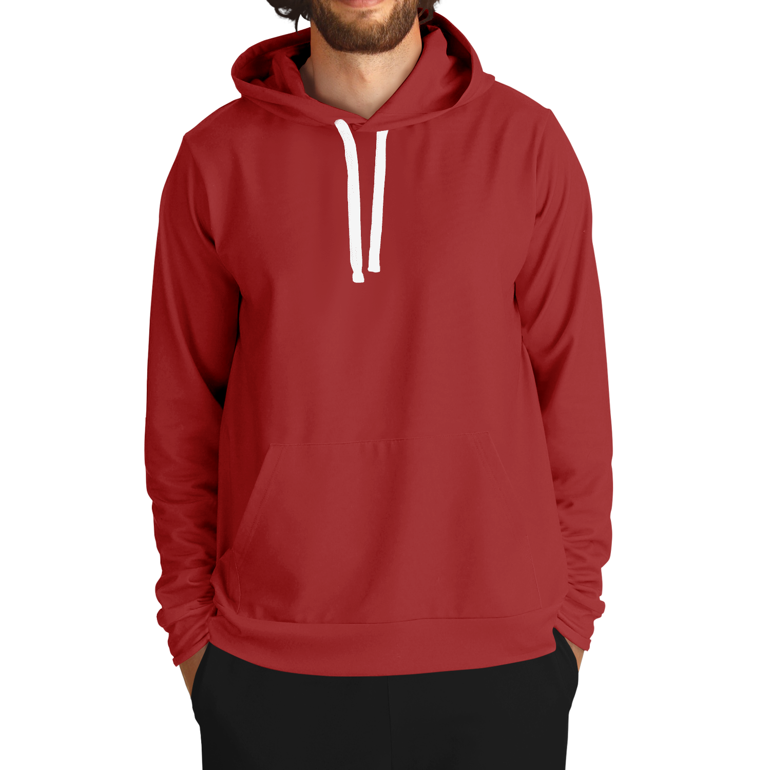 MEN'S SUMMIT HOODIE | maroon