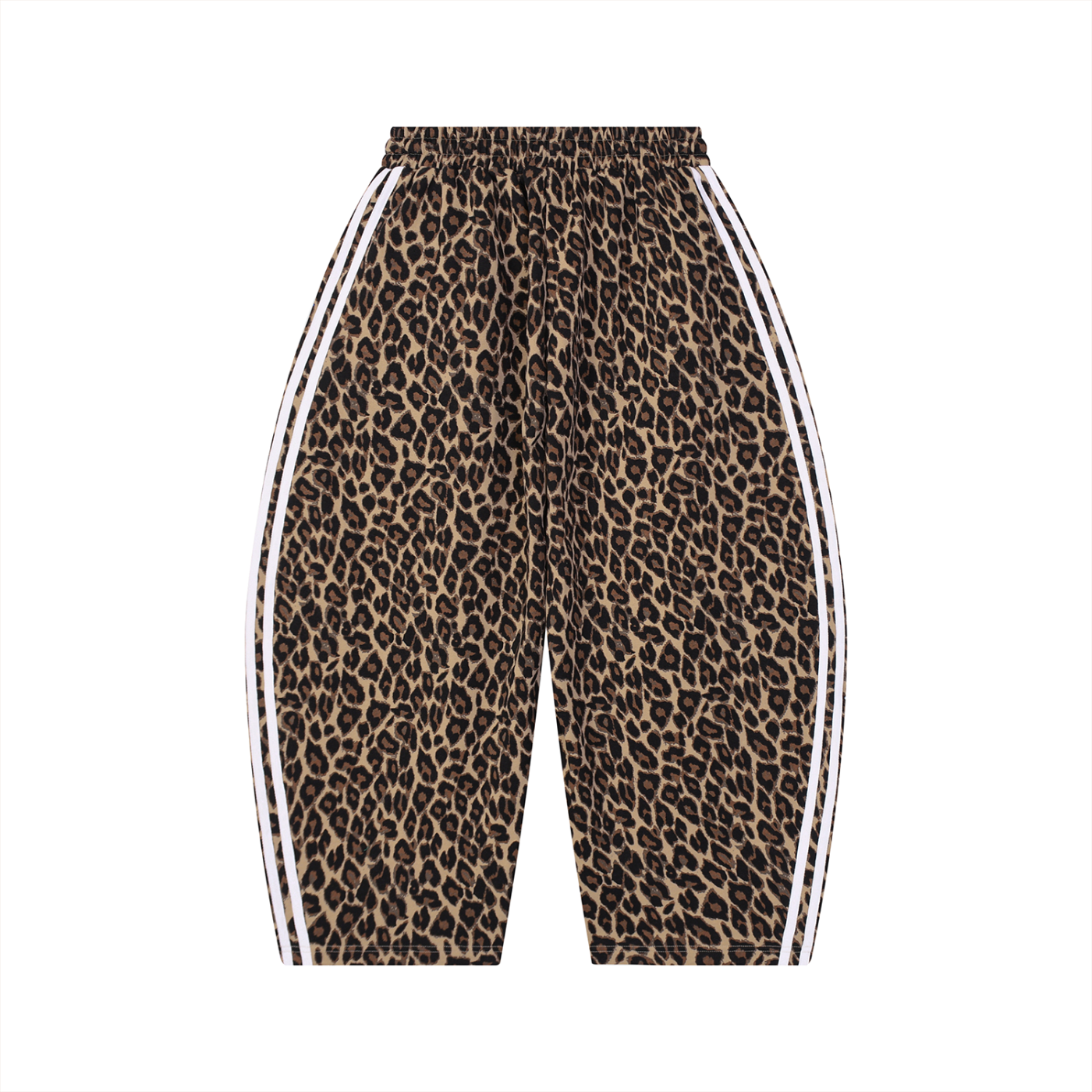 all,arcaprl,one,size,lower,body,leopard,barrell,barrel,leg,sweatpants,sweats