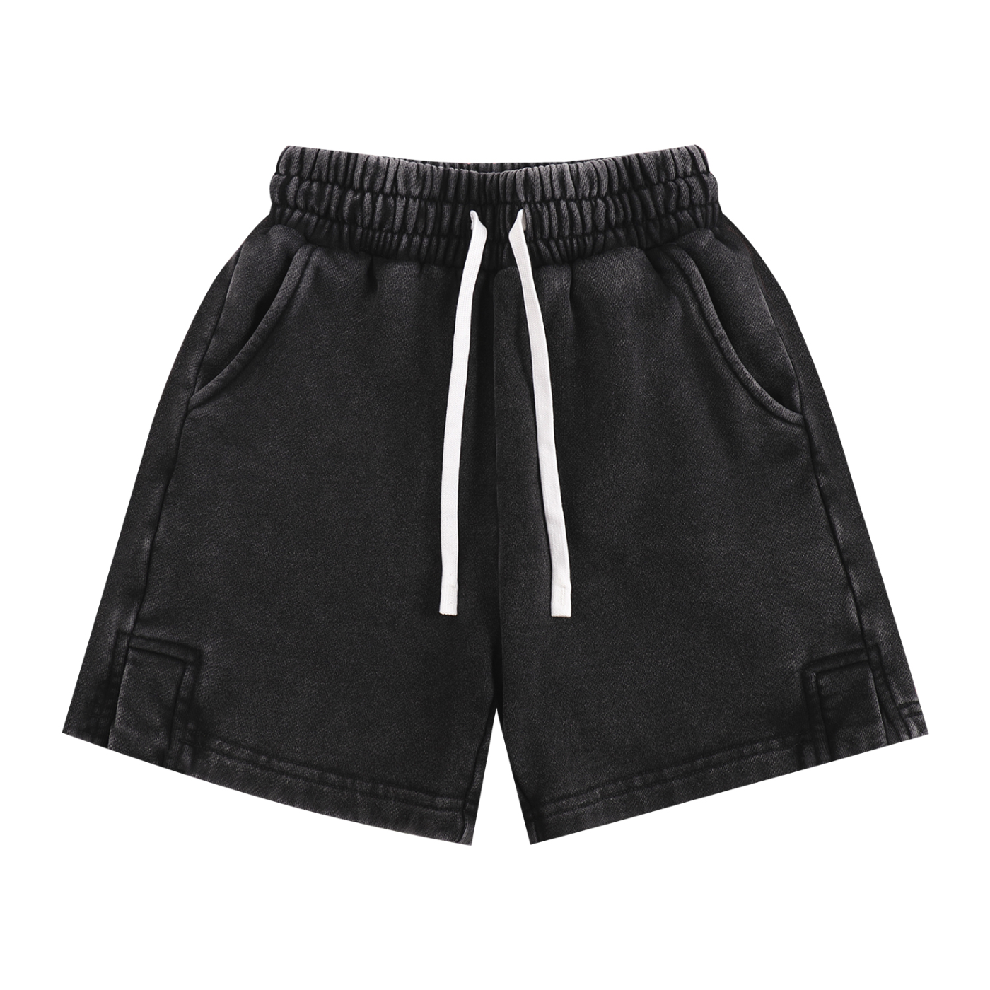 K | snow-washed kids' shorts