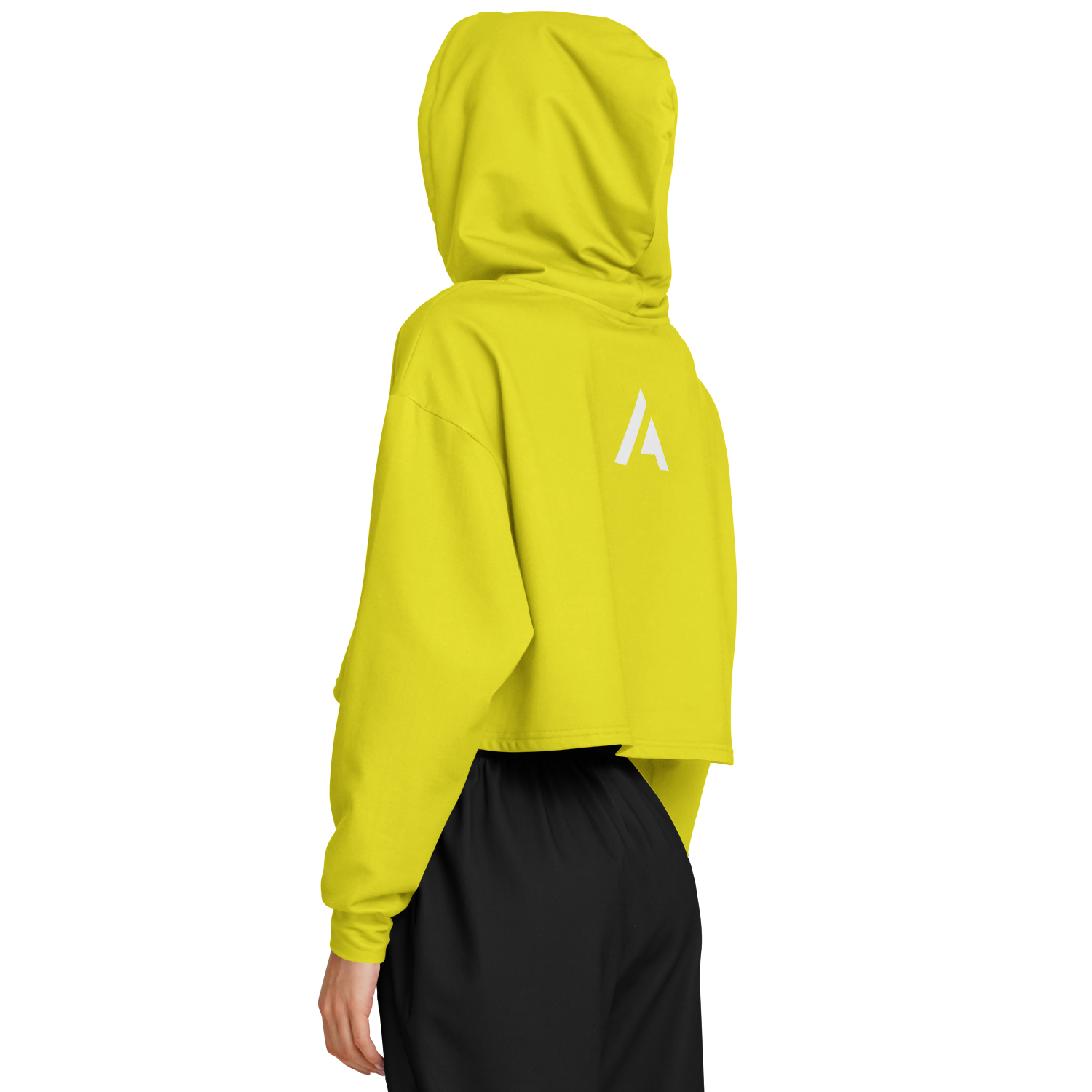 WOMEN'S SUMMIT CROPPED HOODIE | citrus