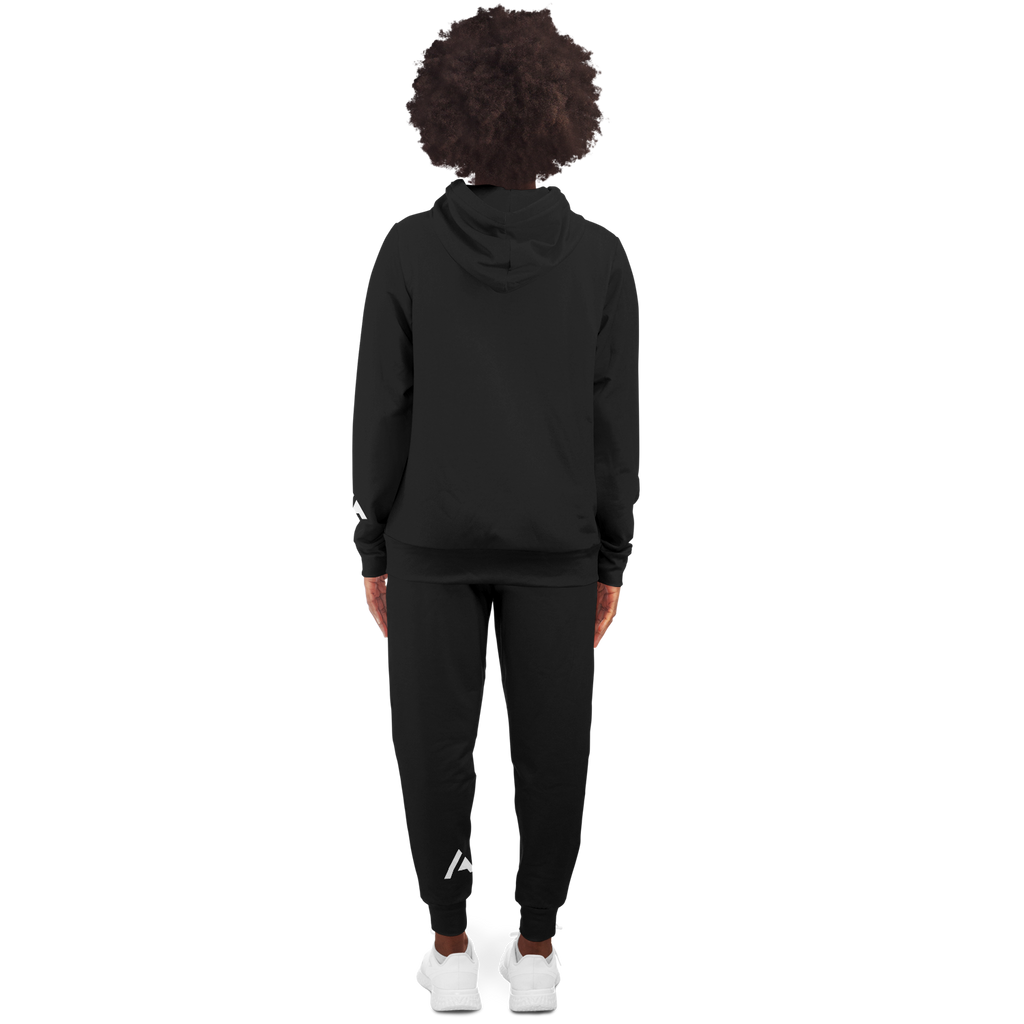 WOMEN'S ZIPT DUO | ziphoodie & jogger | black