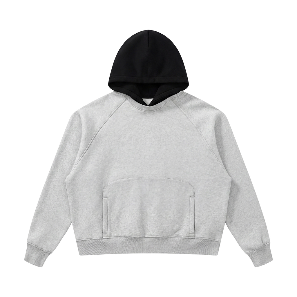 all,arcaprl,one,size,fleece,raglan,color,colour,block,hoodie,upper,body