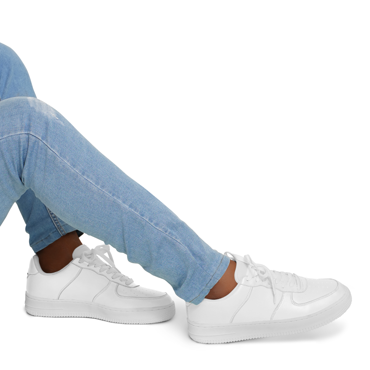 N | core low top | white w/ logo on heels - Arcadia Apparel