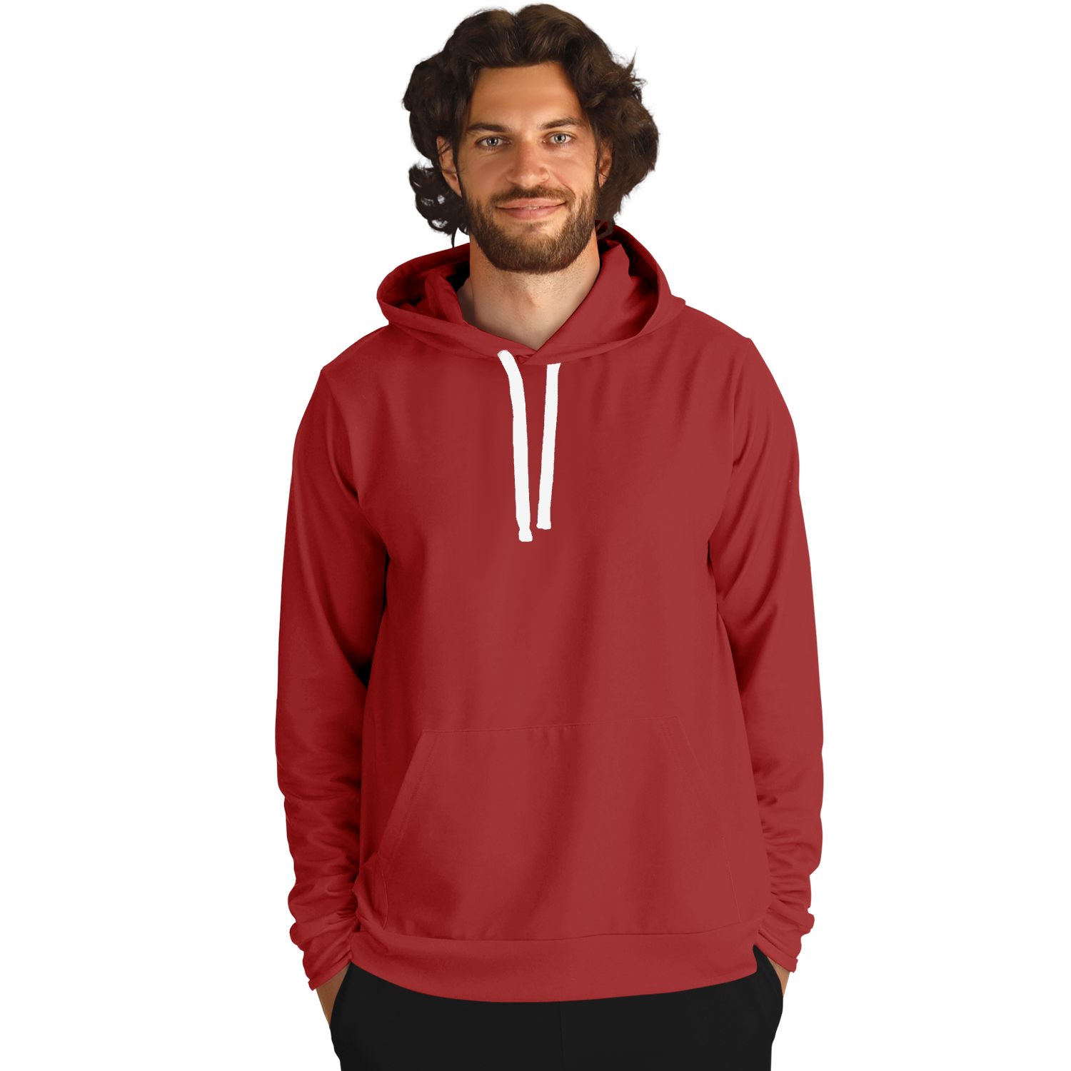 MEN'S SUMMIT HOODIE | maroon