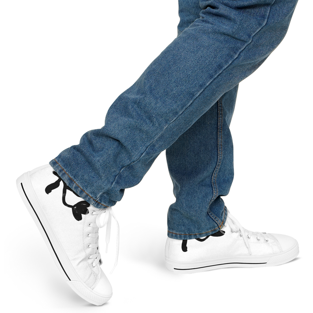 N | SNEAK | tulip pattern high top