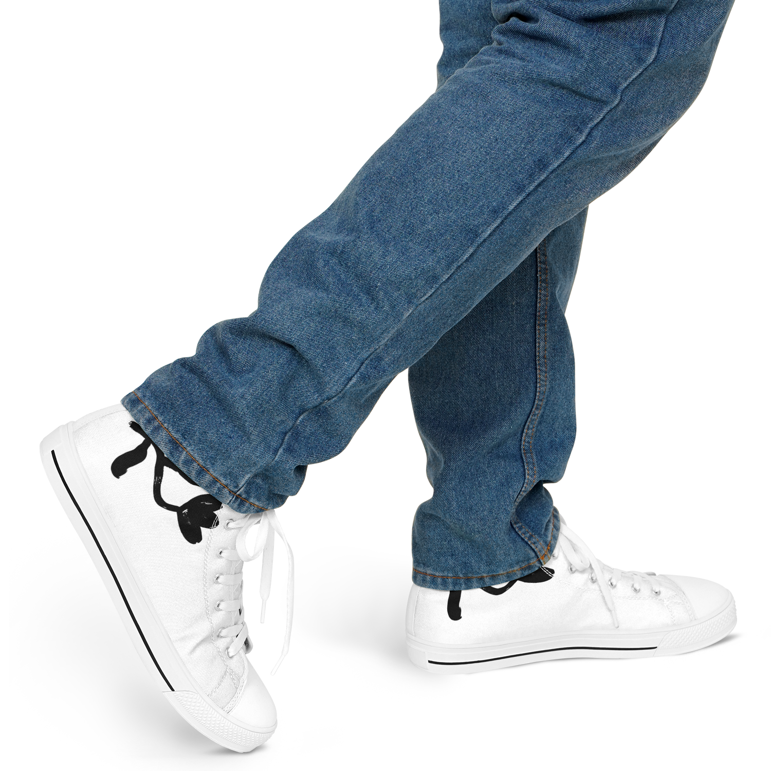 N | SNEAK | tulip pattern high top