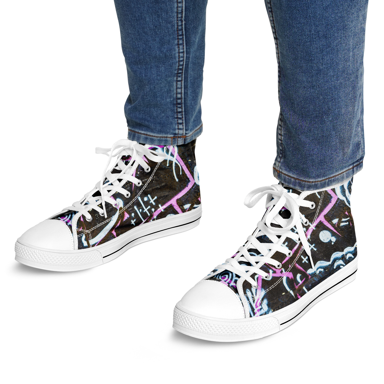 HIGH TOP | glow graffiti