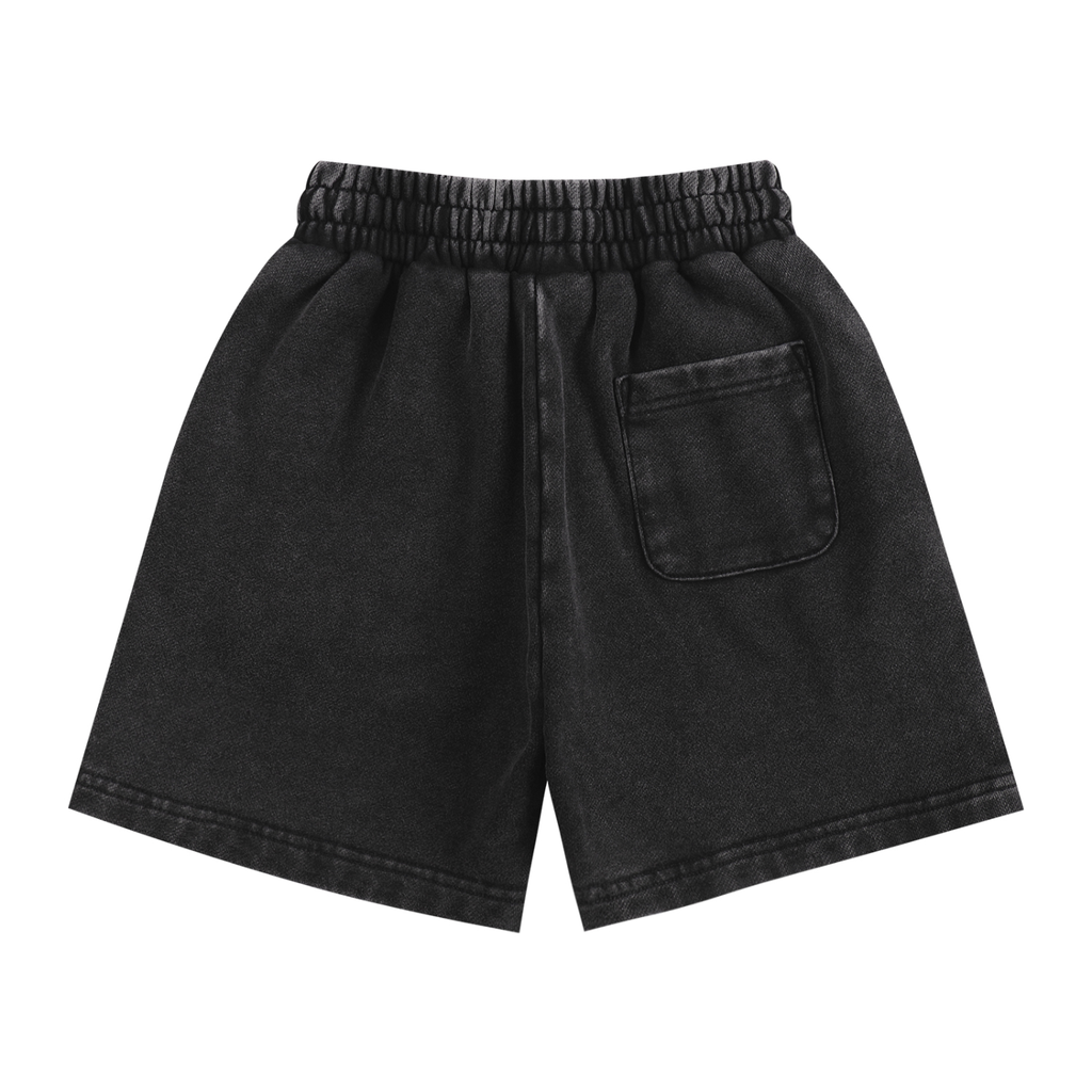 K | snow-washed kids' shorts