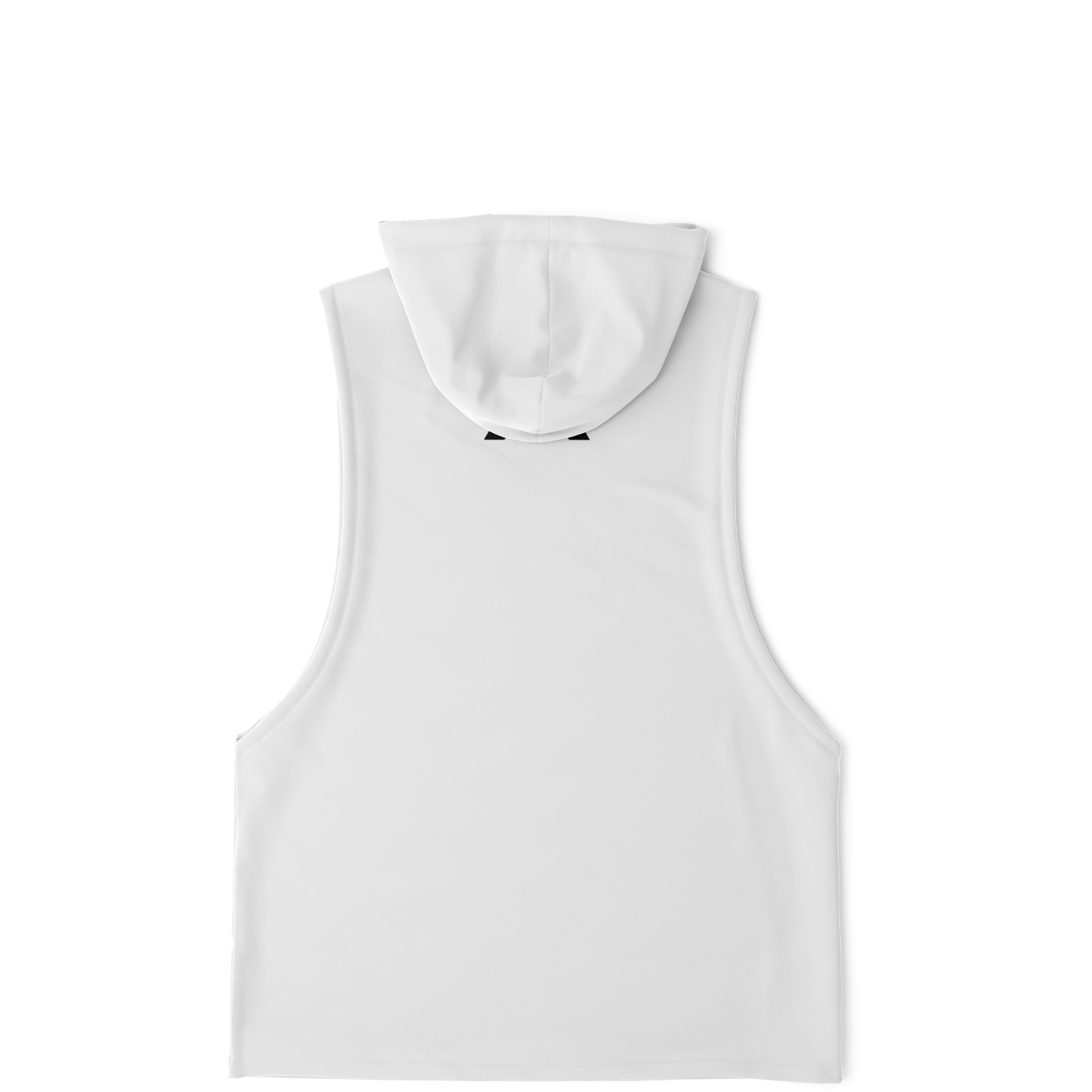 MEN'S SLEEVELESS SUMMIT HOODIE | white