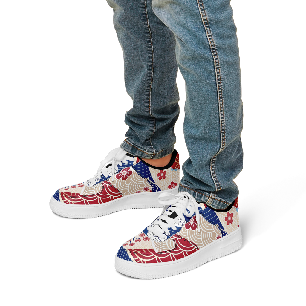 MEN'S MOMENTUM LOW-CUT SNEAKERS | waves pattern