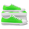 N | low top | lime - Arcadia Apparel