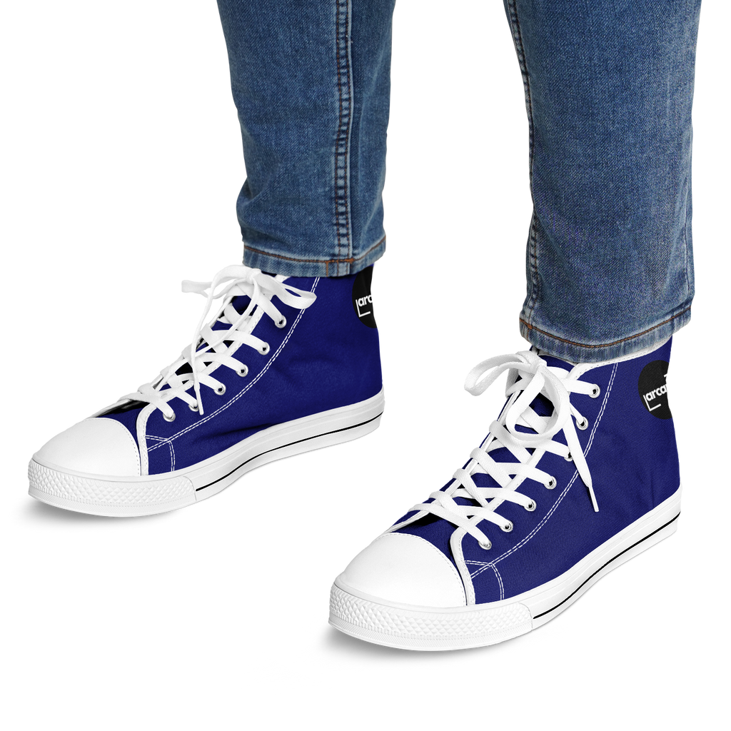 MEN'S PINNACLE HIGH TOP SNEAKERS | navy