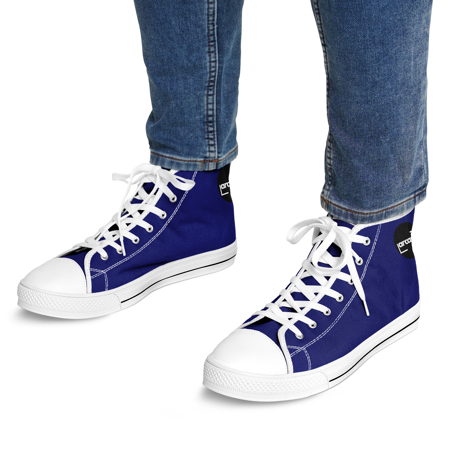 MEN'S PINNACLE HIGH TOP SNEAKERS | navy