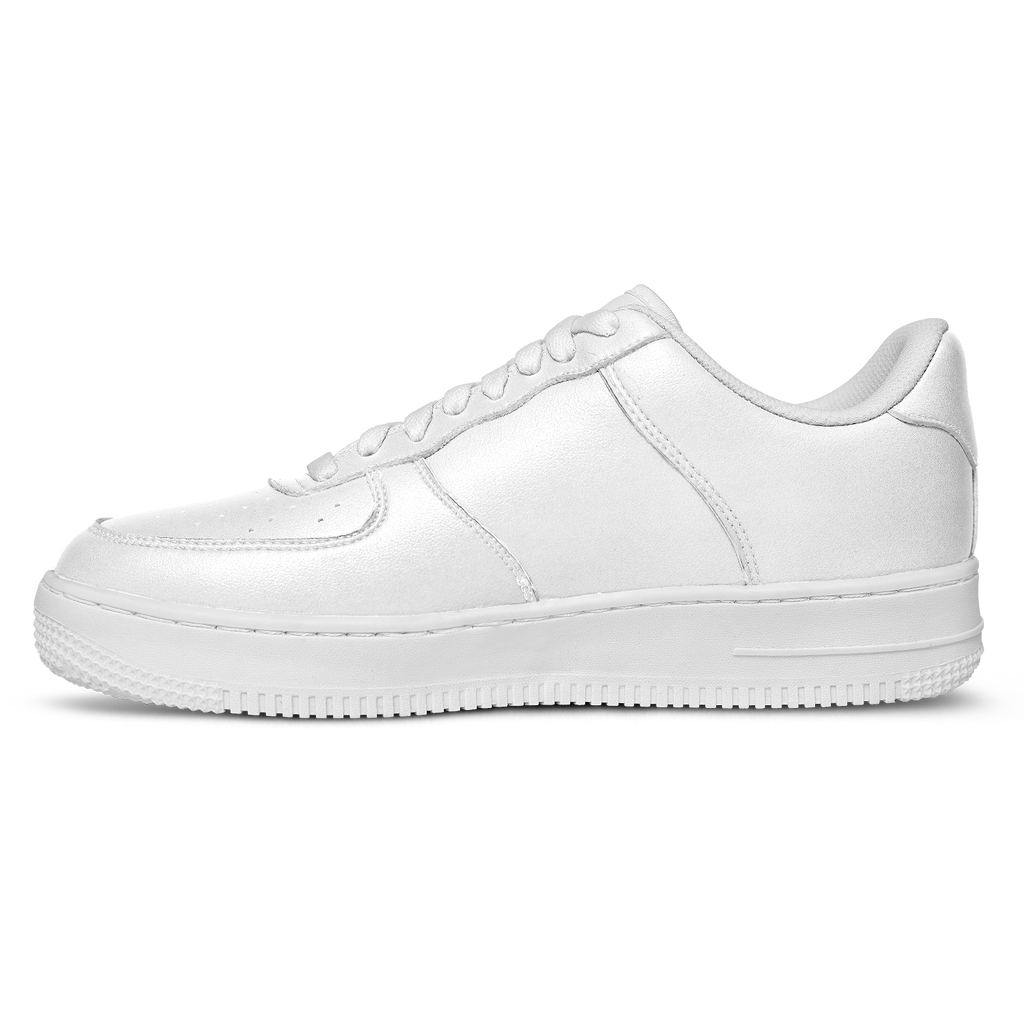 N | core low top | white no logo - Arcadia Apparel