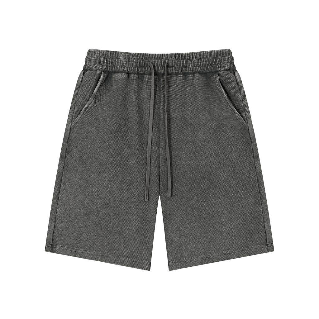 all,shorts,mineral wash,waffle knit,arcaprl,arcadia,arcadia apparel,neutral,lower,body