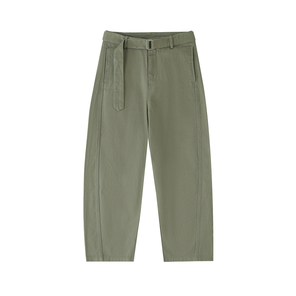 WOMEN'S BELTED CURVED- BLADE PANTS | twisted-seam - Arcadia Apparel