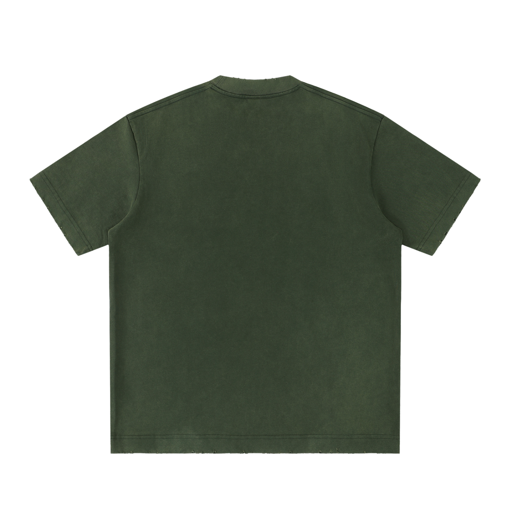 all,heavyweight,vintage washed,frayed,t-shirt,tee,one-size,arcaprl,arcadia apparel,arcadia